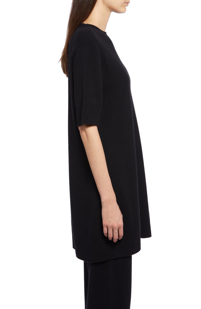 The Row Deepti Cashmere T-Shirt Minidress, Alternate, color,
