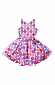 JOE-ELLA Polkadot Print Dress