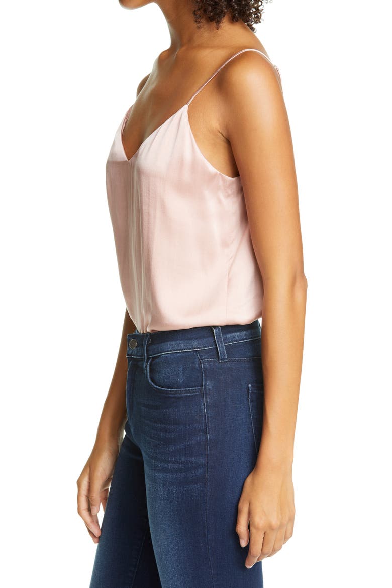 Jane Silk Camisole, Alternate, color, PALE MAGENTA