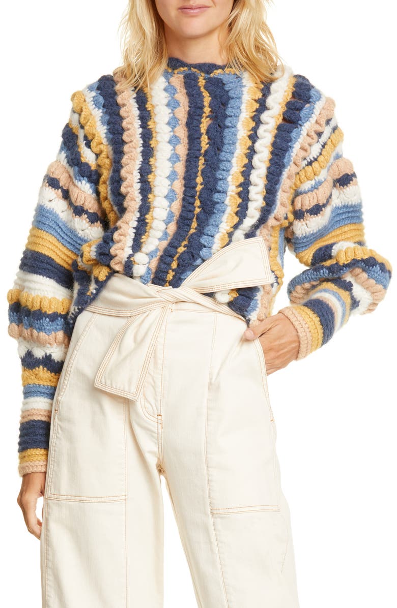 Ulla Johnson Agostina Alpaca Blend Sweater, Main, color, 