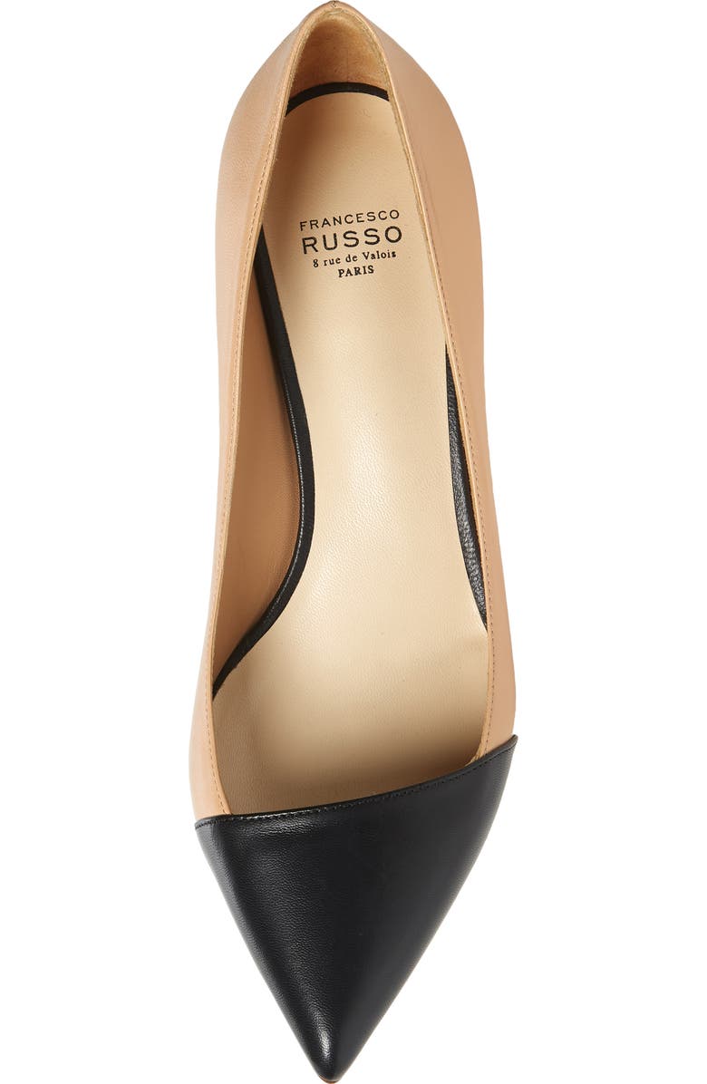 Francesco Russo Franco Russo Cap Toe Pump, Alternate, color,