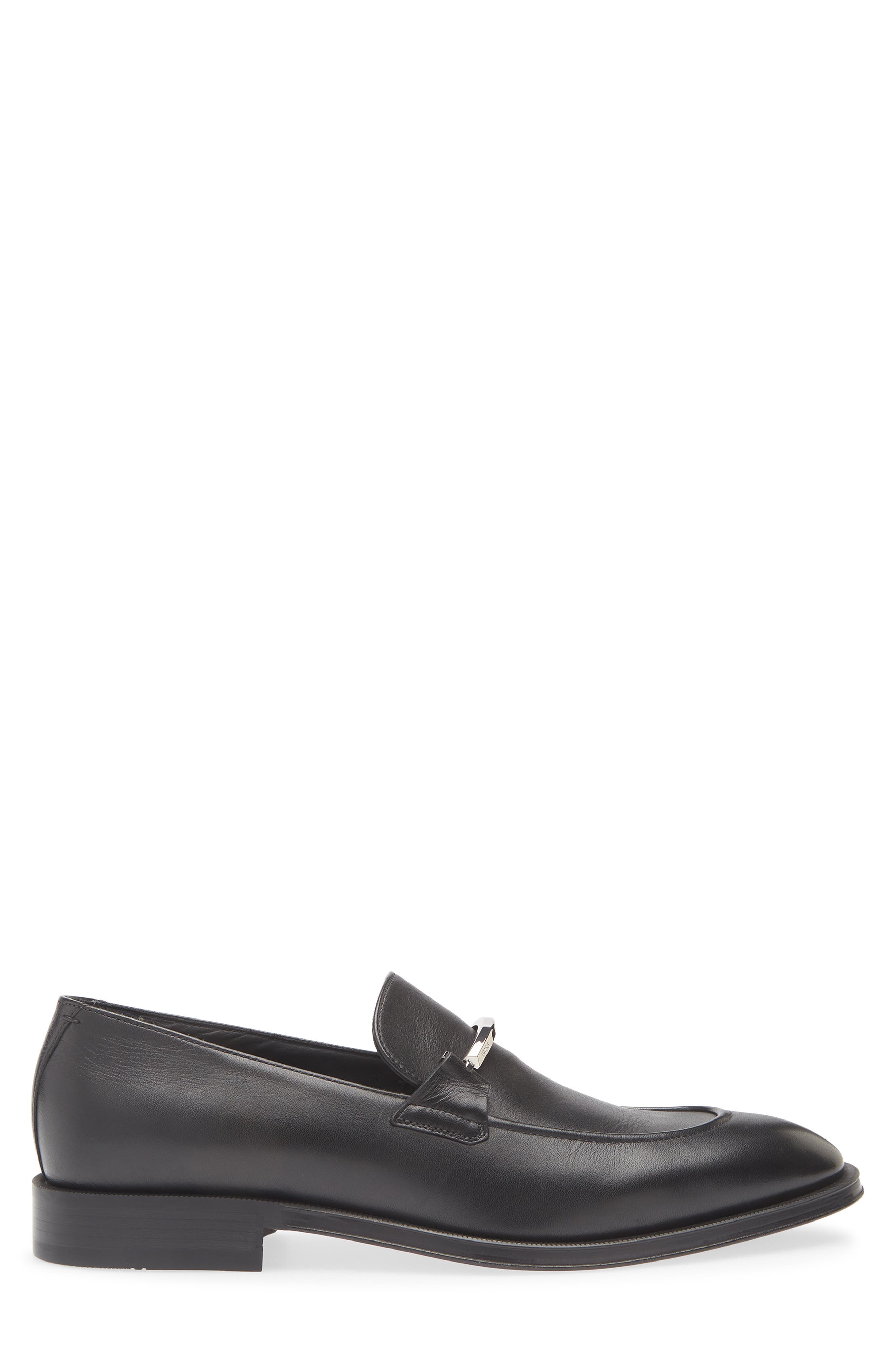 BOSS Derrek Bit Loafer, Alternate, color, Black