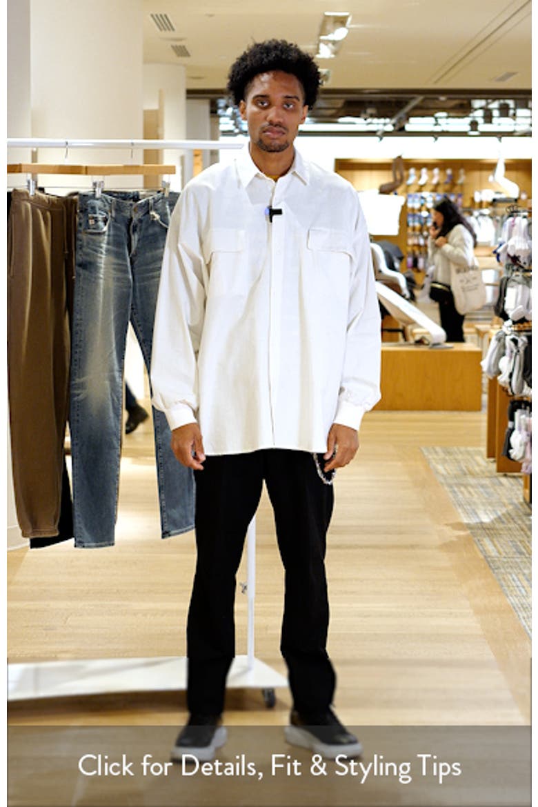 how to style oversized dress shirt men How to wear an oversized shirt like Hollywood's most stylish dressers