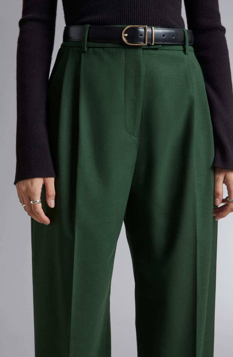 & Other Stories Pleated Straight Leg Pants, Alternate, color,