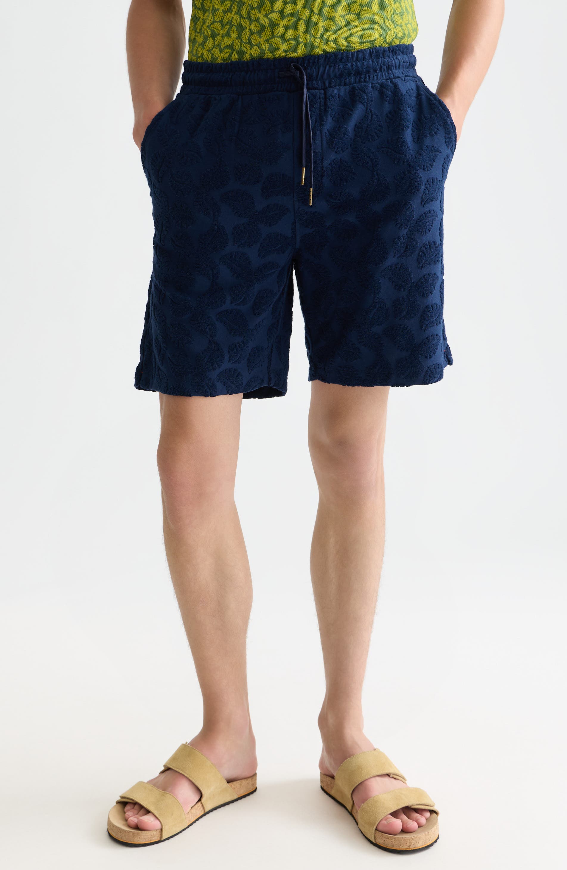 Jacquard Bermuda Shorts