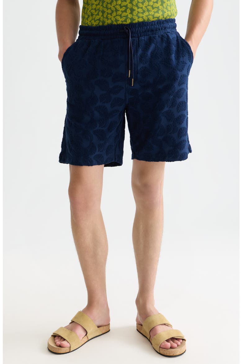 Jacquard Bermuda Shorts, Main, color, PAGEANT BLUE