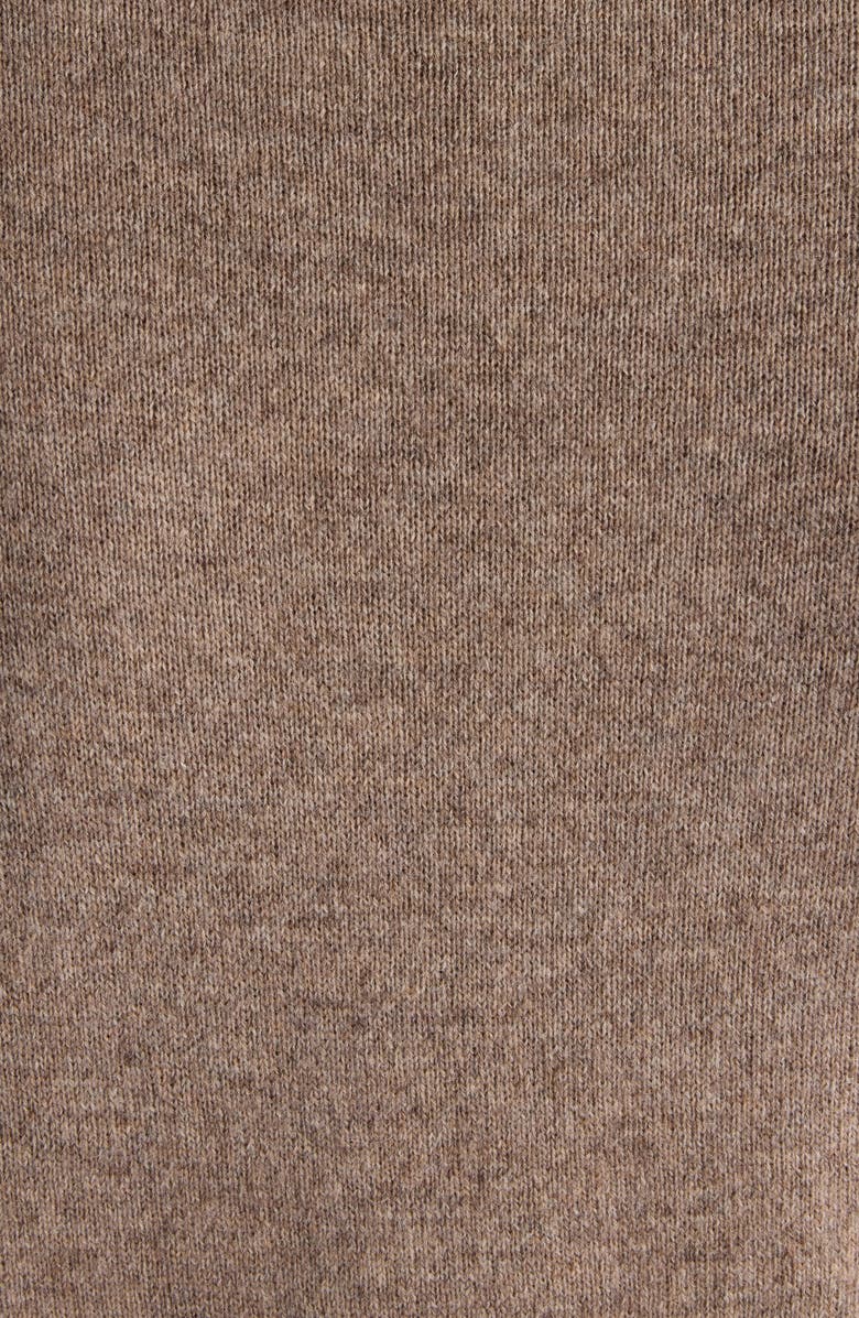 Acne Studios Klastron Shoes Intarsia Richard Wool & Yak Hair Blend Polo Sweater, Alternate, color, Greige Melange