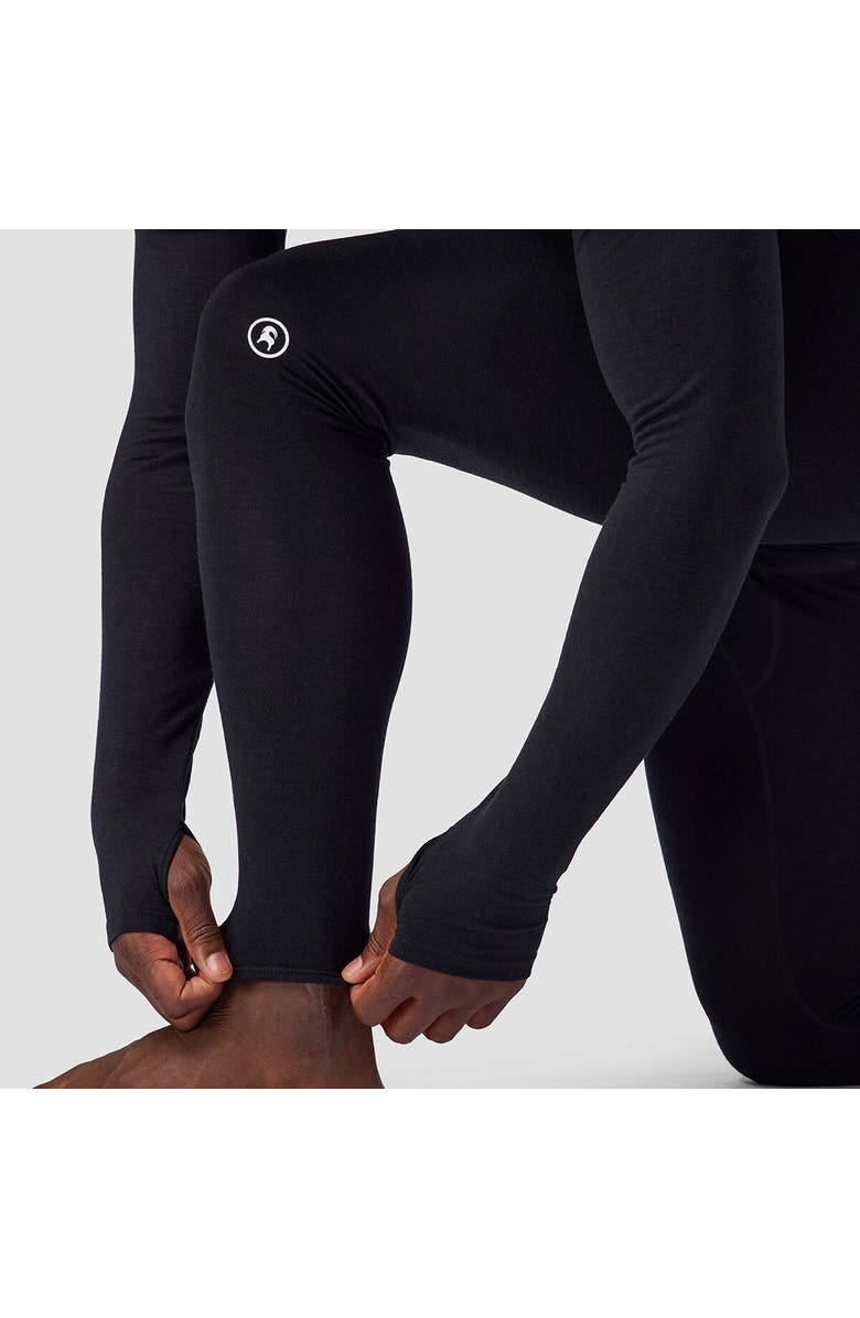 Backcountry Cedars Rws Merino Lt-Wt Baselayer Bottom - Men's, Alternate, color, Black