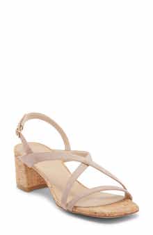 Stuart Weitzman Oasis 50 Block Heel Sandal