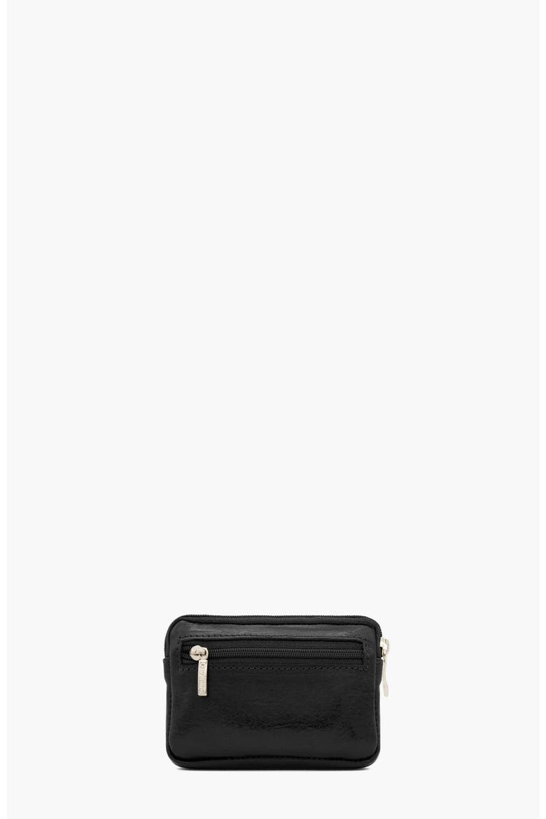 Gentleman Leather Coin Purse 534, Alternate, color, Black