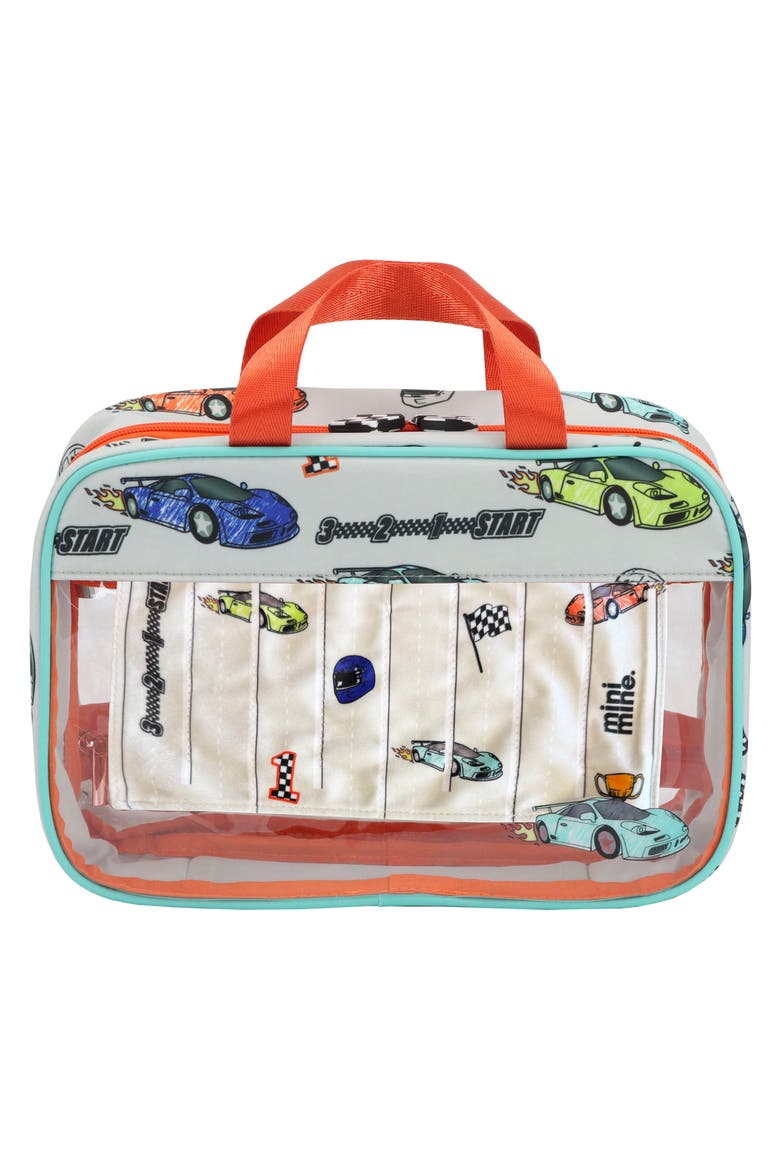 Kids' Mini Madrid Clear Hand Case, Alternate, color, GREY