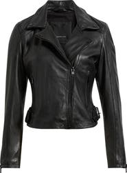 MAURITIUS Bita Leather Moto Jacket