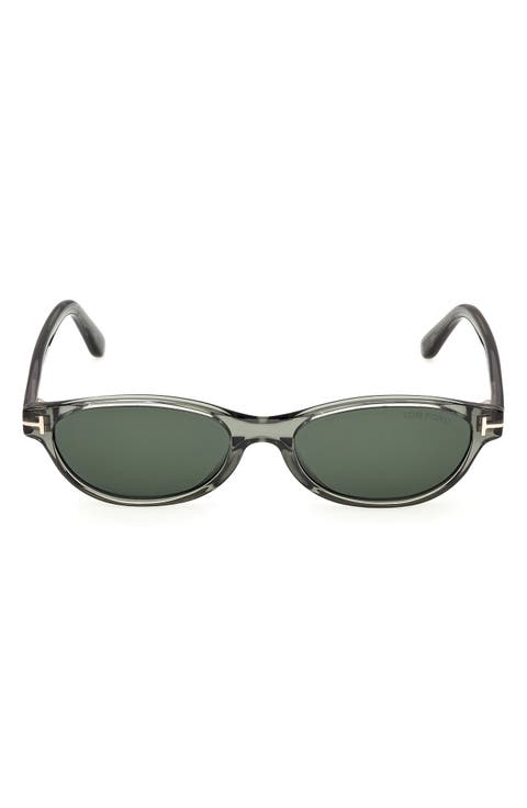 Chloe 52mm Oval Sunglasses