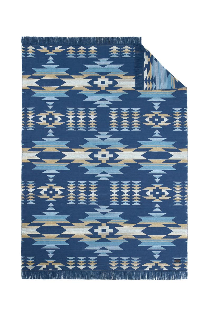 Hill Springs Fringe Cotton Throw Blanket | Nordstrom