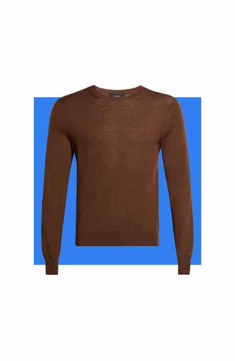 Crew Neck Merino Wool Sweater
