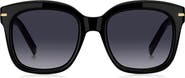 BOSS 53mm Gradient Square Sunglasses