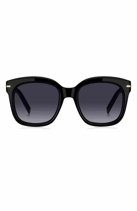 BOSS 53mm Gradient Square Sunglasses