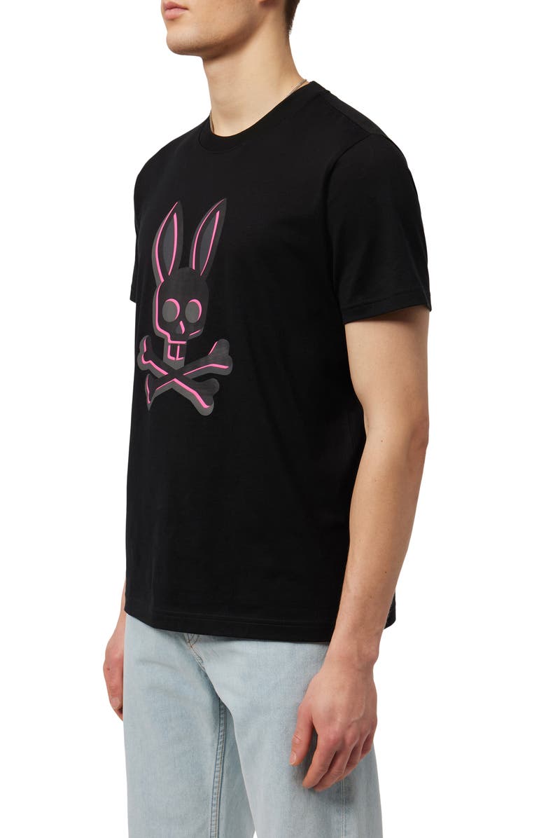 Psycho Bunny Gel Print Graphic T-Shirt, Alternate, color,