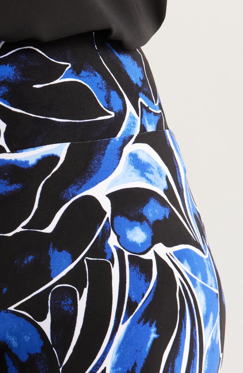 Anne Klein High Waist Pull-On Wide Leg Trousers, Alternate, color,