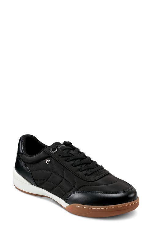 Easy Spirit Haigan Quilted Sneaker In Black