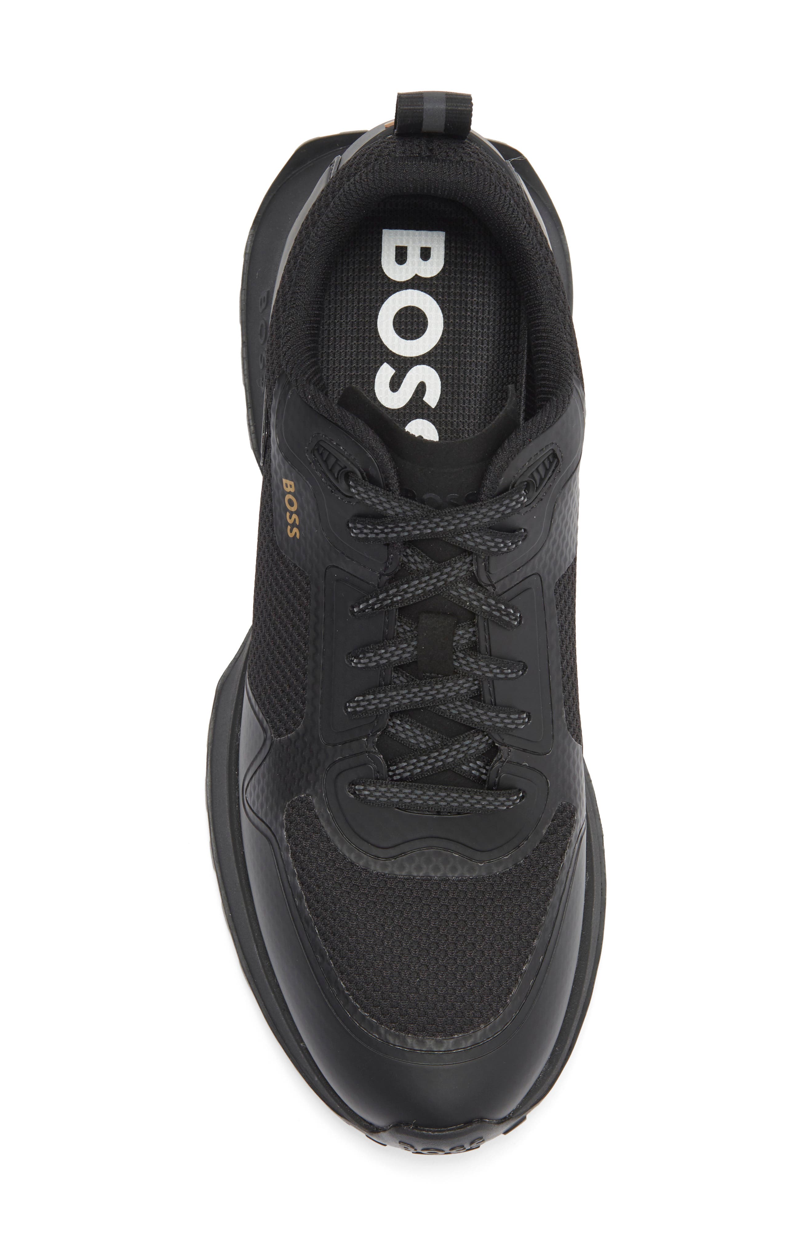 BOSS Jonah Running Shoe, Alternate, color, Black/ Black
