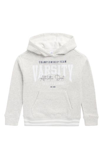 90 Degree By Reflex Kids' Varsity Hoodie In Gray