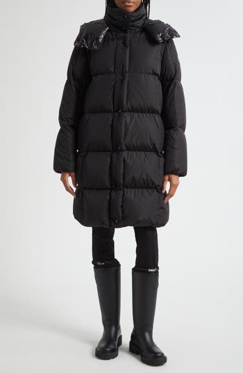Litte Water Resistant Down Long Coat