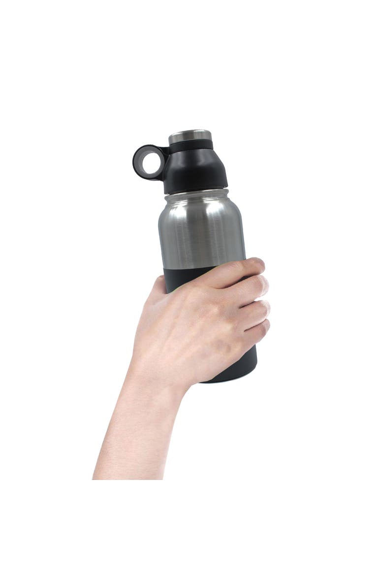 40oz Stainless Steel Vacuum Insulated Water Bottle, Alternate, color, Black