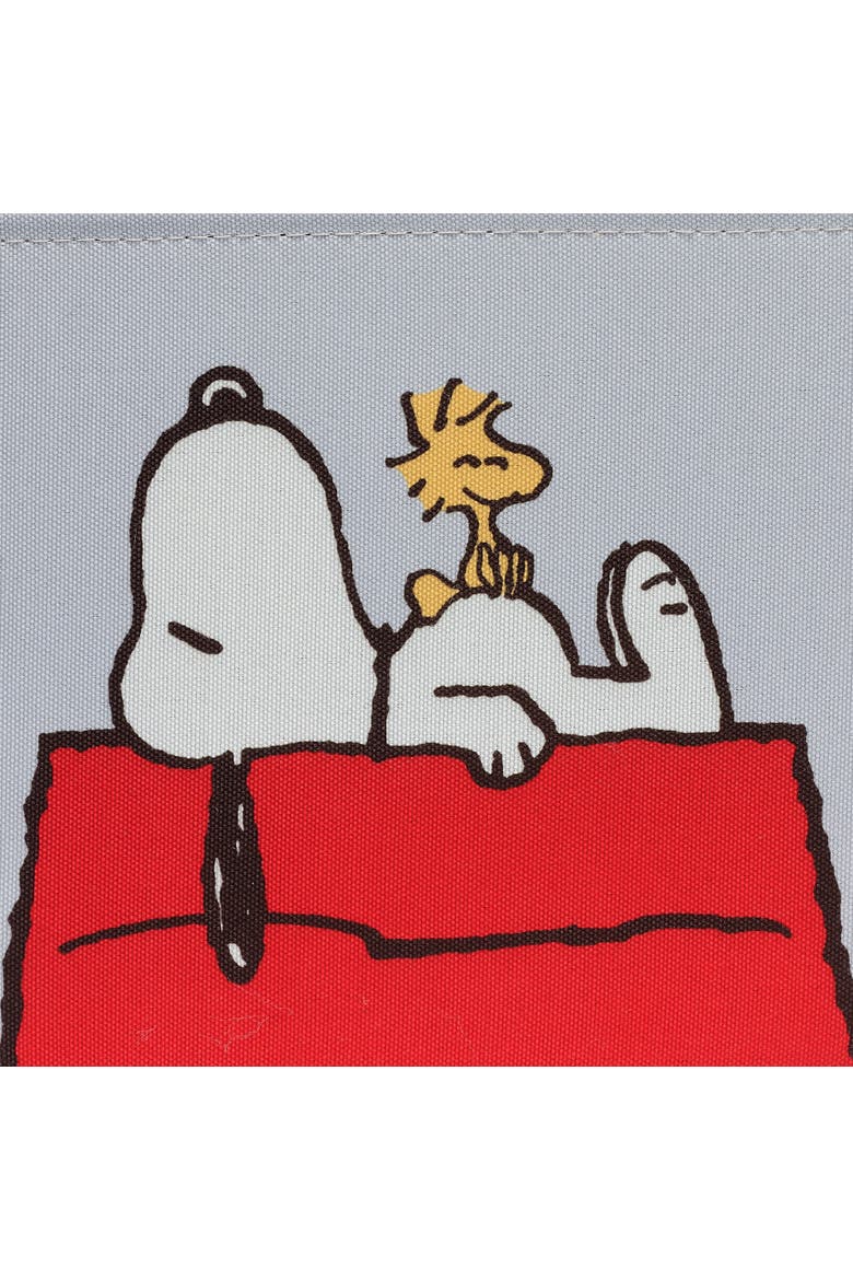 Snoopy Foldable/Collapsible Storage Bin/Basket Organizer w/ Handles, Alternate, color, Gray