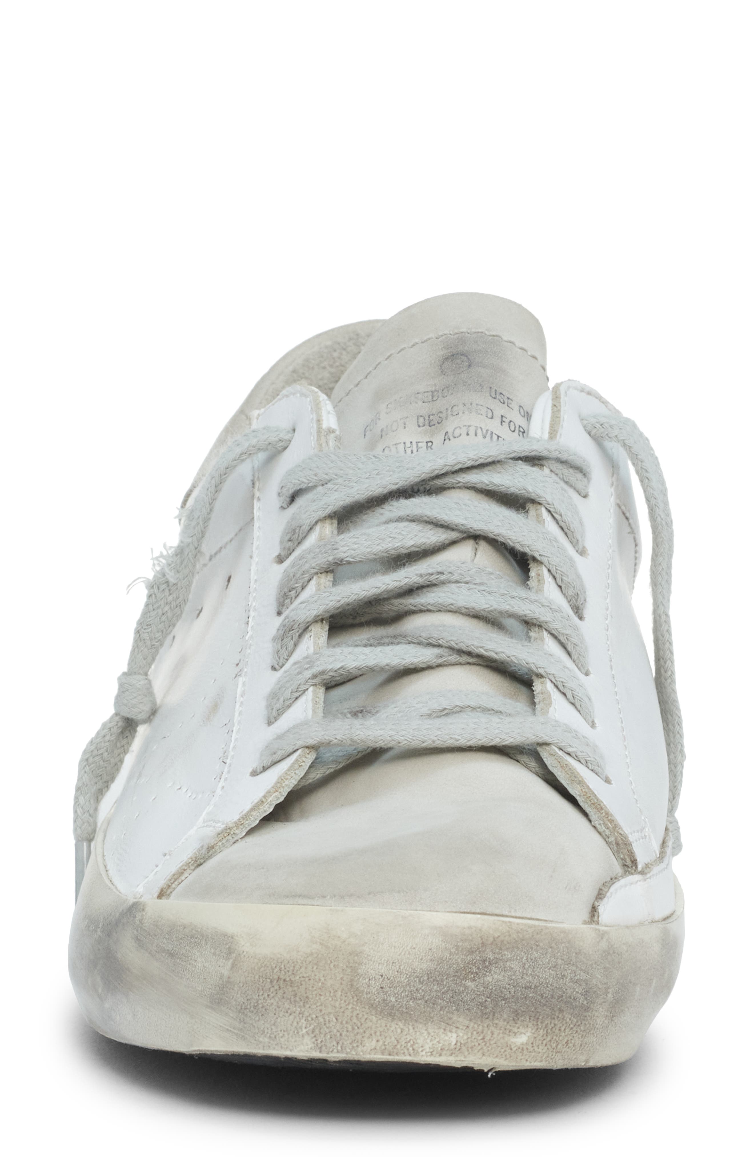 Golden Goose Super-Star Low Top Sneaker, Alternate, color, White/ Ice