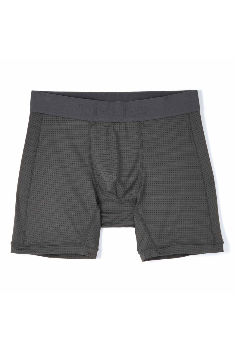Daily Performance Boxer Brief 5 inch, Main, color, Graphite