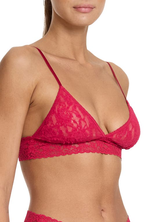 Hanky Panky Signature Lace Padded Bralette In Pink