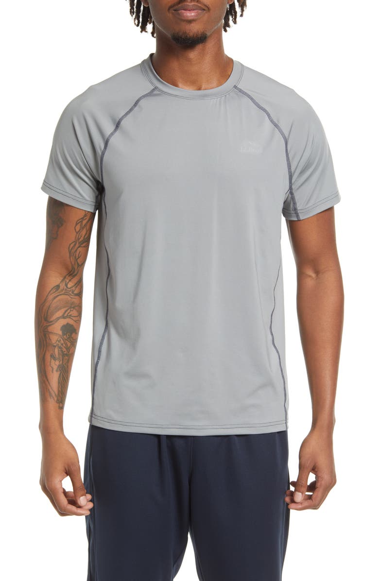 L.L.Bean Swift River Cooling Sun Short Sleeve T-Shirt, Main, color,