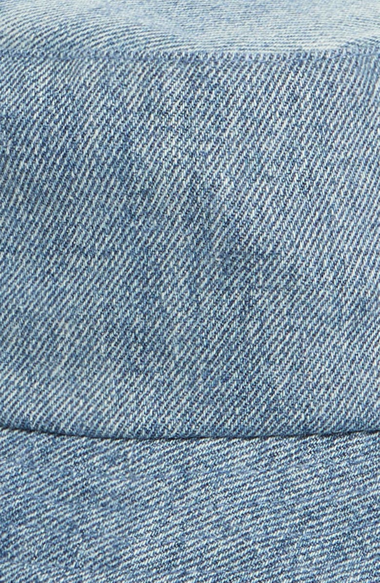 Treasure & Bond Fray Edge Denim Bucket Hat, Alternate, color, Denim