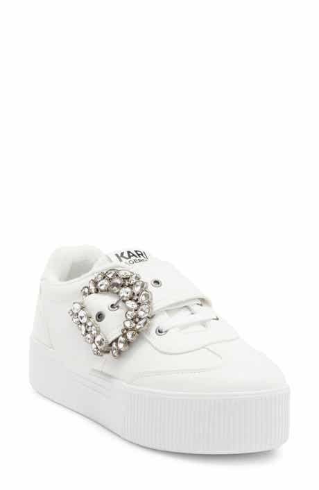 KARL LAGERFELD PARIS Vy Lace-Up Sneaker