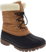 Chooka Cold Weather Faux Shearling Lined Snow Boot