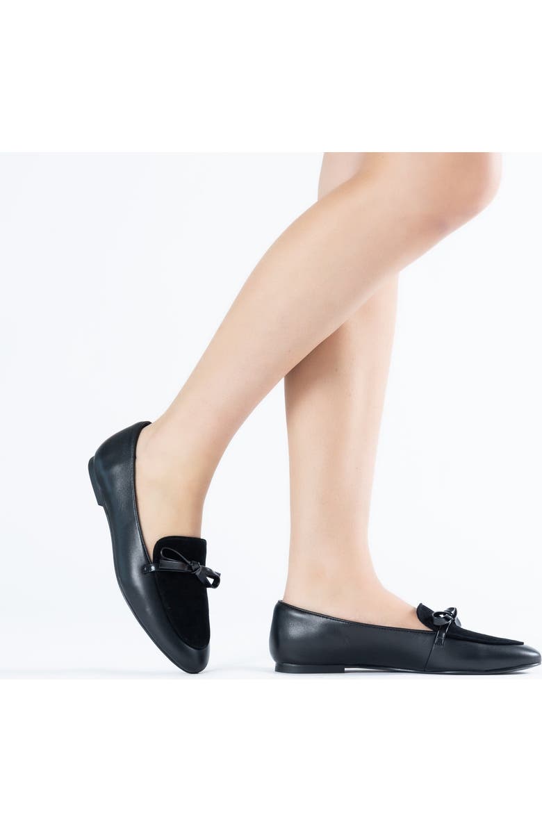 Cecelia New York Elizabeth Bow Embellished Loafer, Alternate, color,