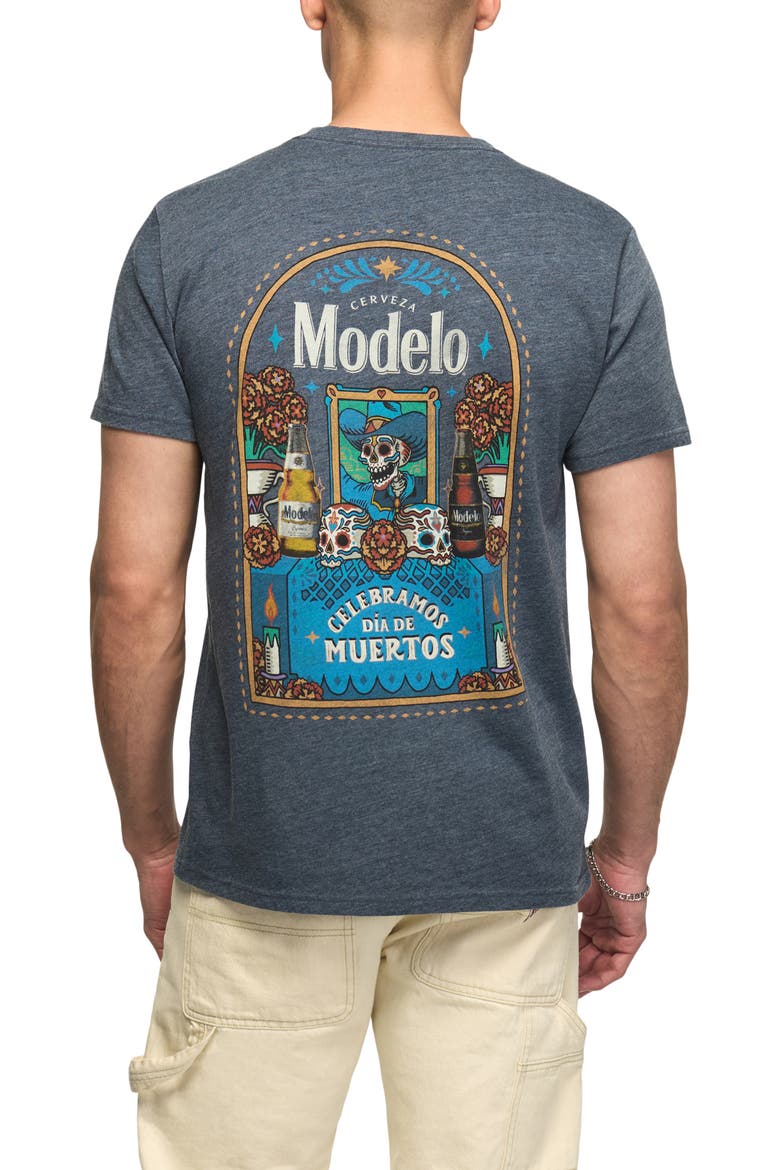 Modelo Graphic Tee, Alternate, color, DRESS BLUES