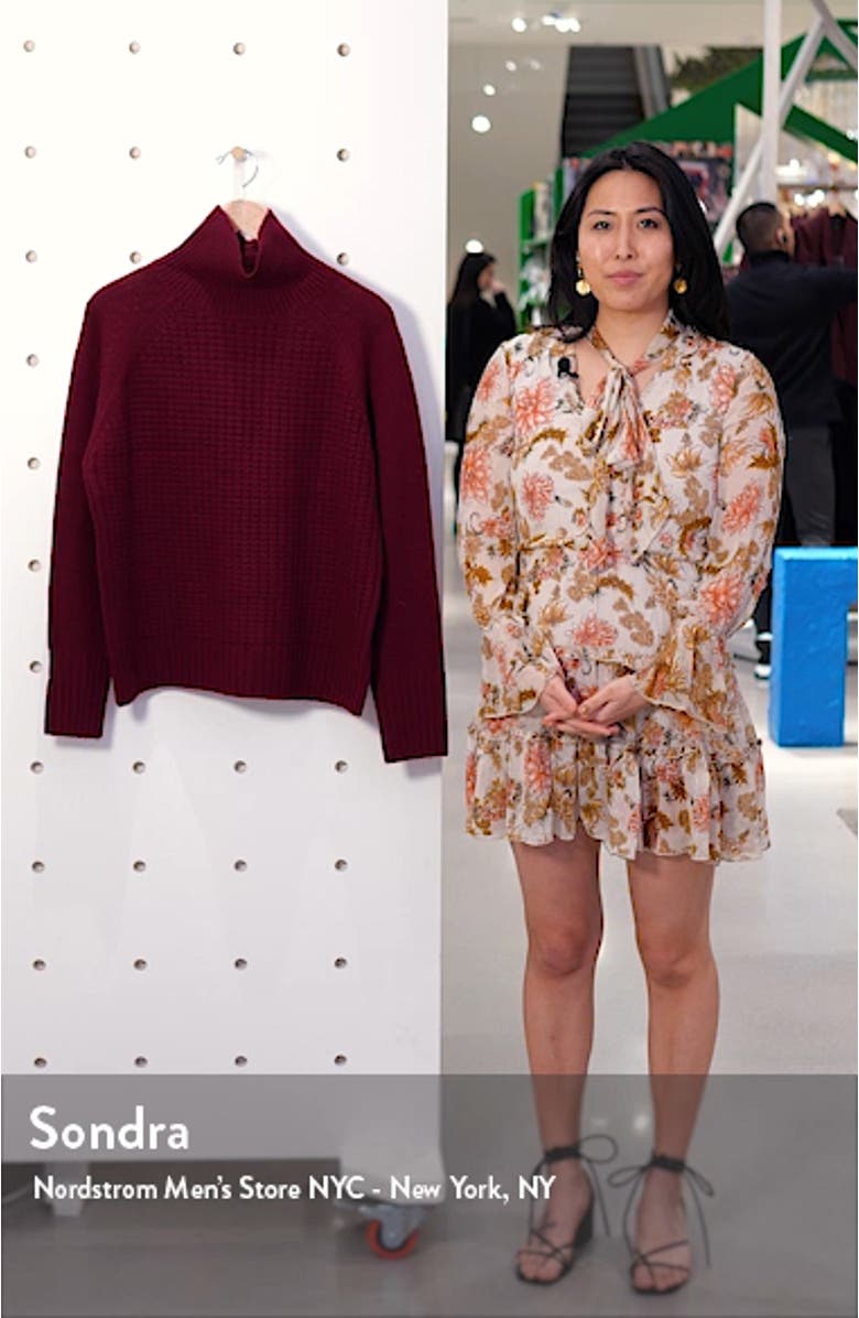 Houston Cashmere Turtleneck Sweater, sales video thumbnail