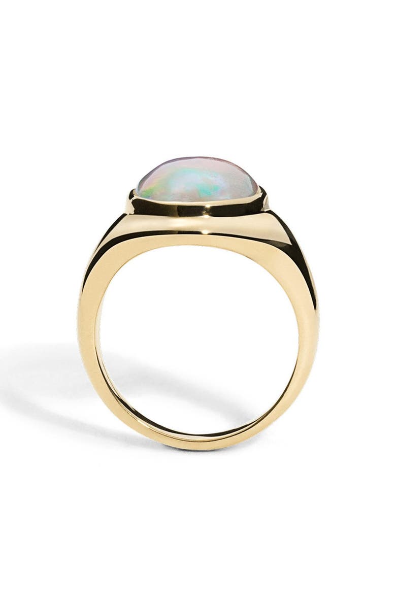 Shinola Opal Signet Ring, Alternate, color,