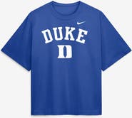 Nike Women's Nike Royal Duke Blue Devils Arch Logo Boxy T-Shirt