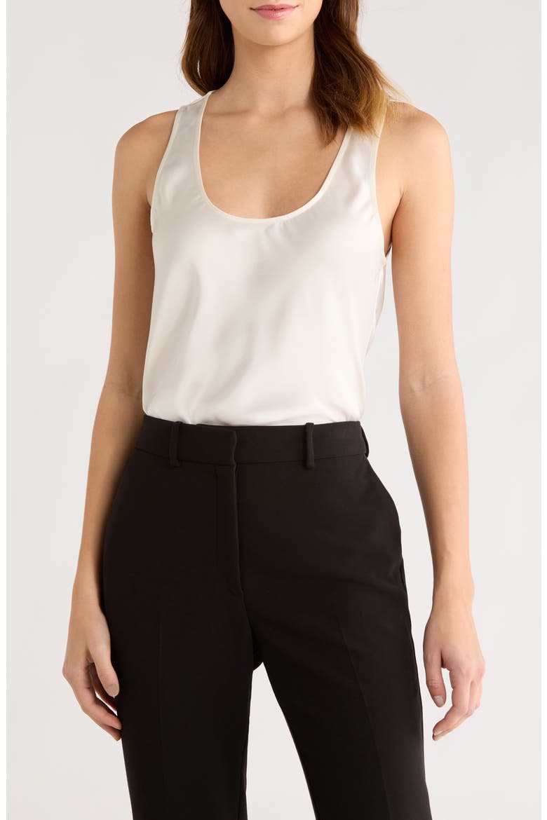 The Clean Cut Tank, Main, color, IVORY