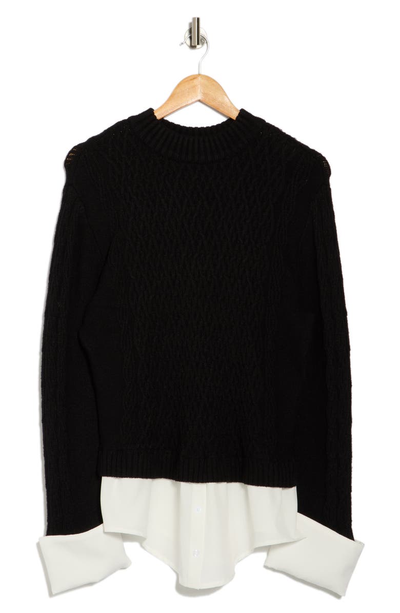 BY DESIGN Charlotte Twofer Sweater, Alternate, color, 