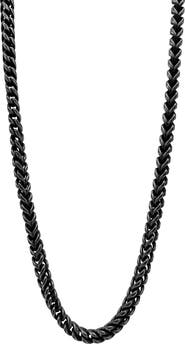 Adornia Men's Water Resistant Franco Chain Necklace