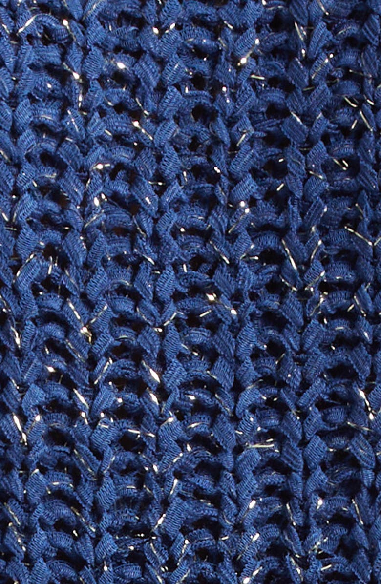 Ramy Brook Clea Metallic Boat Neck Sweater, Alternate, color, 