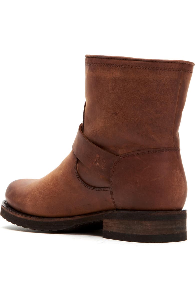 Frye Veronica Genuine Shearling Lined Bootie, Alternate, color,