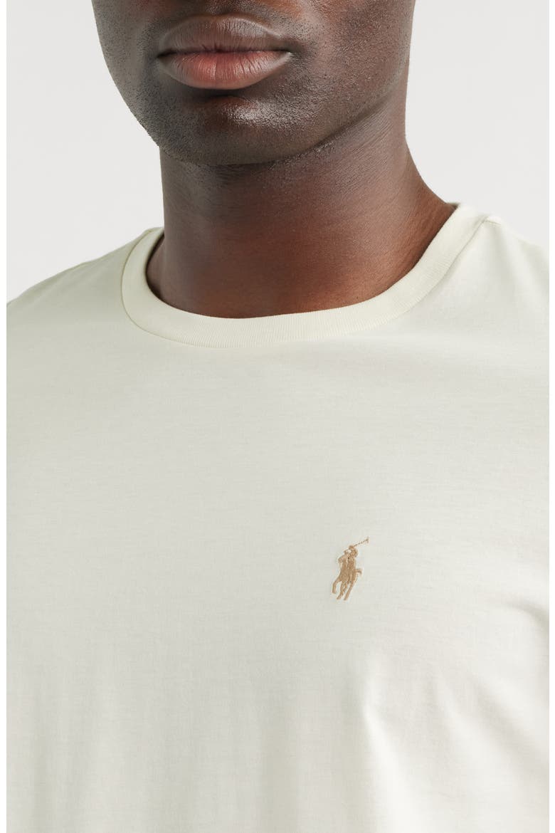 Classic Fit Jersey Crewneck T-Shirt, Alternate, color, PARCHMENT CREAM