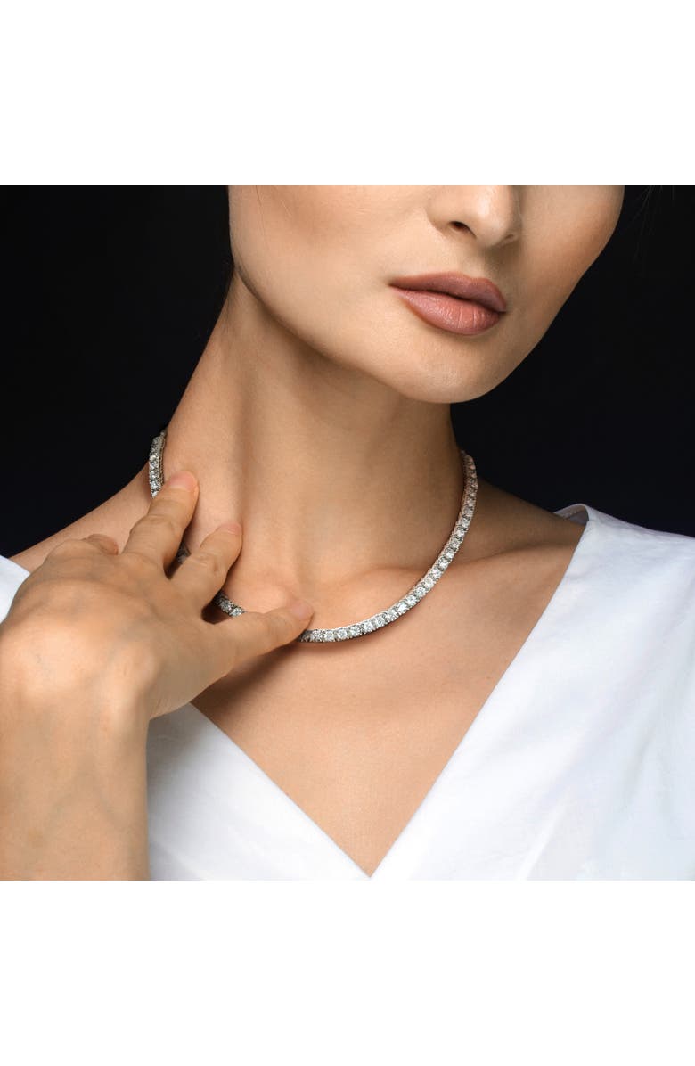 Julianna B. Lab-Grown Diamond Adjustable Bolo Necklace 14k, Alternate, color,