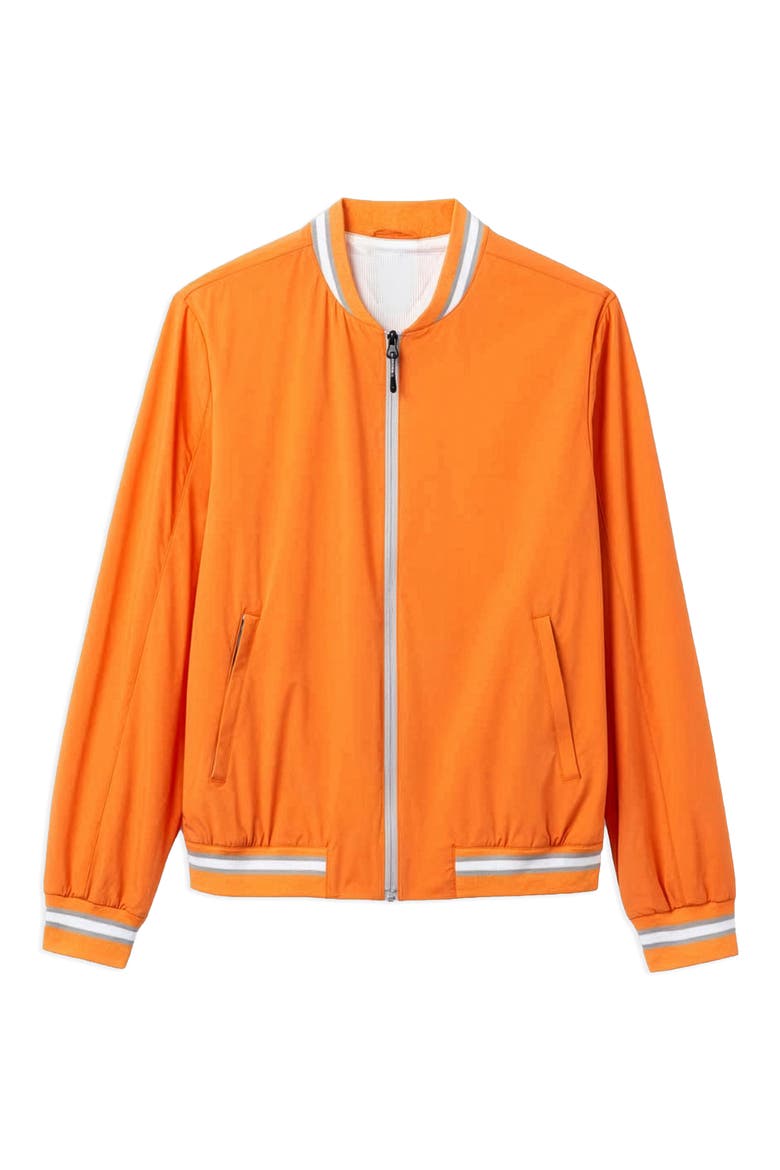 Ivo Lightweight Bomber Jacket, Alternate, color, BLOOD ORANGE