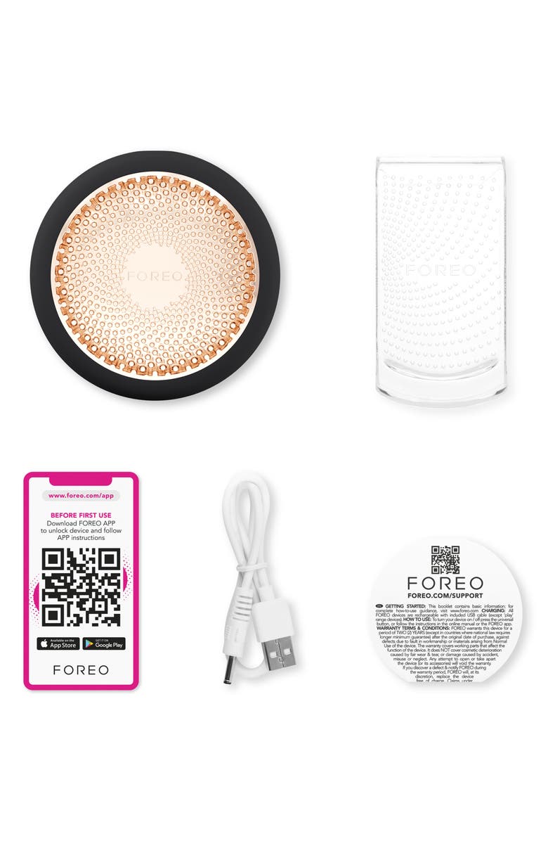 FOREO UFO<sup>™</sup> 3 Deep Hydration Facial Device, Alternate, color, Black